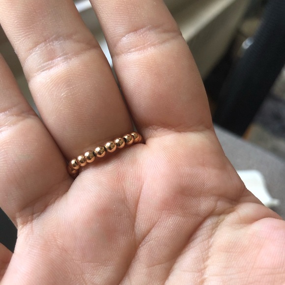 NWT Alexa Leigh Ball Ring, Rose Gold - Picture 5 of 7